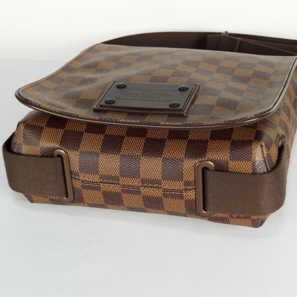 Louis Vuitton Brown Damier Shoulder Bag Brooklyn Ebene - Picture 3 of 8